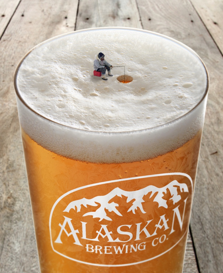 この表現ができるのはうちだけ 素晴らしくオシャレなアラスカビールのプリント広告 Pr Edge