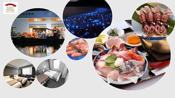 富山県「ホタルイカ漁師と楽しむ特別な朝食体験」