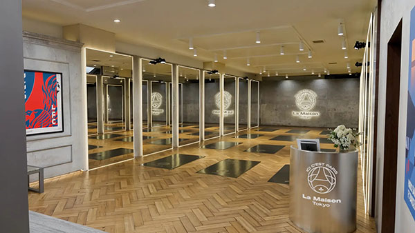 “動き”と“遊び”をテーマにした1階