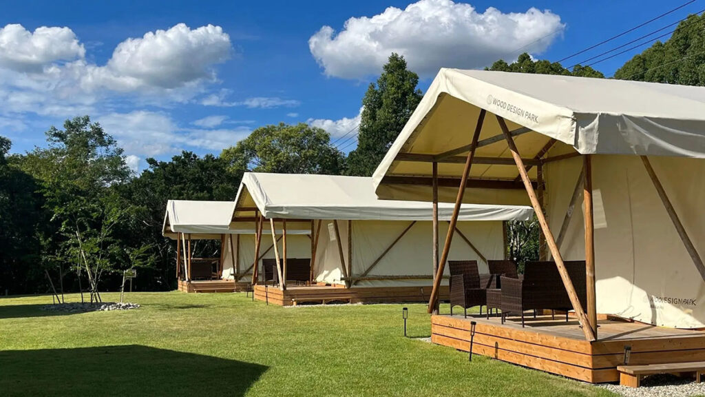 ウッドデザインパーク瀬戸のご褒美グランピング