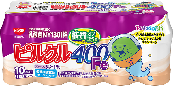 ピルクル400×たまごっち04