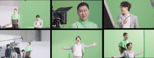 新CM「風見鶏篇」メイキングの様子