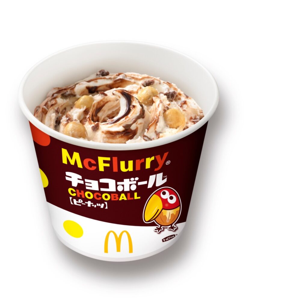 マックフルーリー チョコボールのイメージ