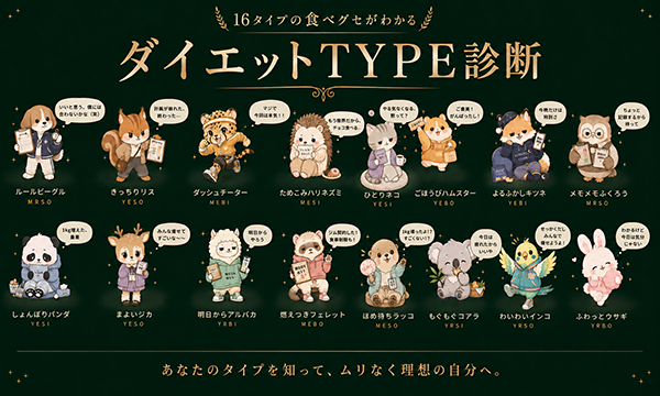 9X「ダイエットTYPE診断」