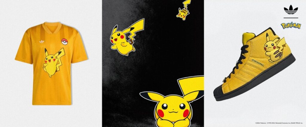 アディダス オリジナルスとポケモンのコラボコレクション