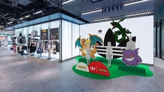 MIYASHITA PARK店頭のポケモン特別装飾