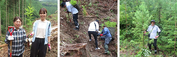 「第 3 回 KEIAI の森を作ろう！植樹体験会」の様子