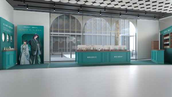 @cosme TOKYOのポップアップ会場イメージ
