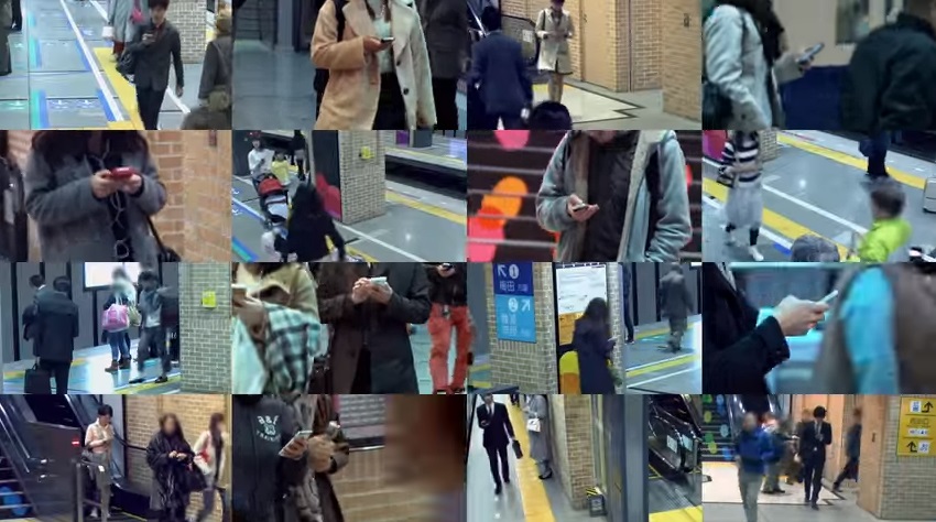 歩きスマホをしている人にリアルタイムにアナウンス Auと阪神電車の共同プロジェクトが画期的 Pr Edge